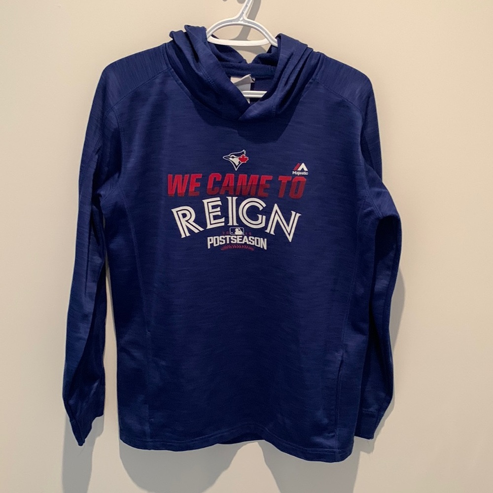 Blue Jays post-season hoodie youth size XL women’s medium